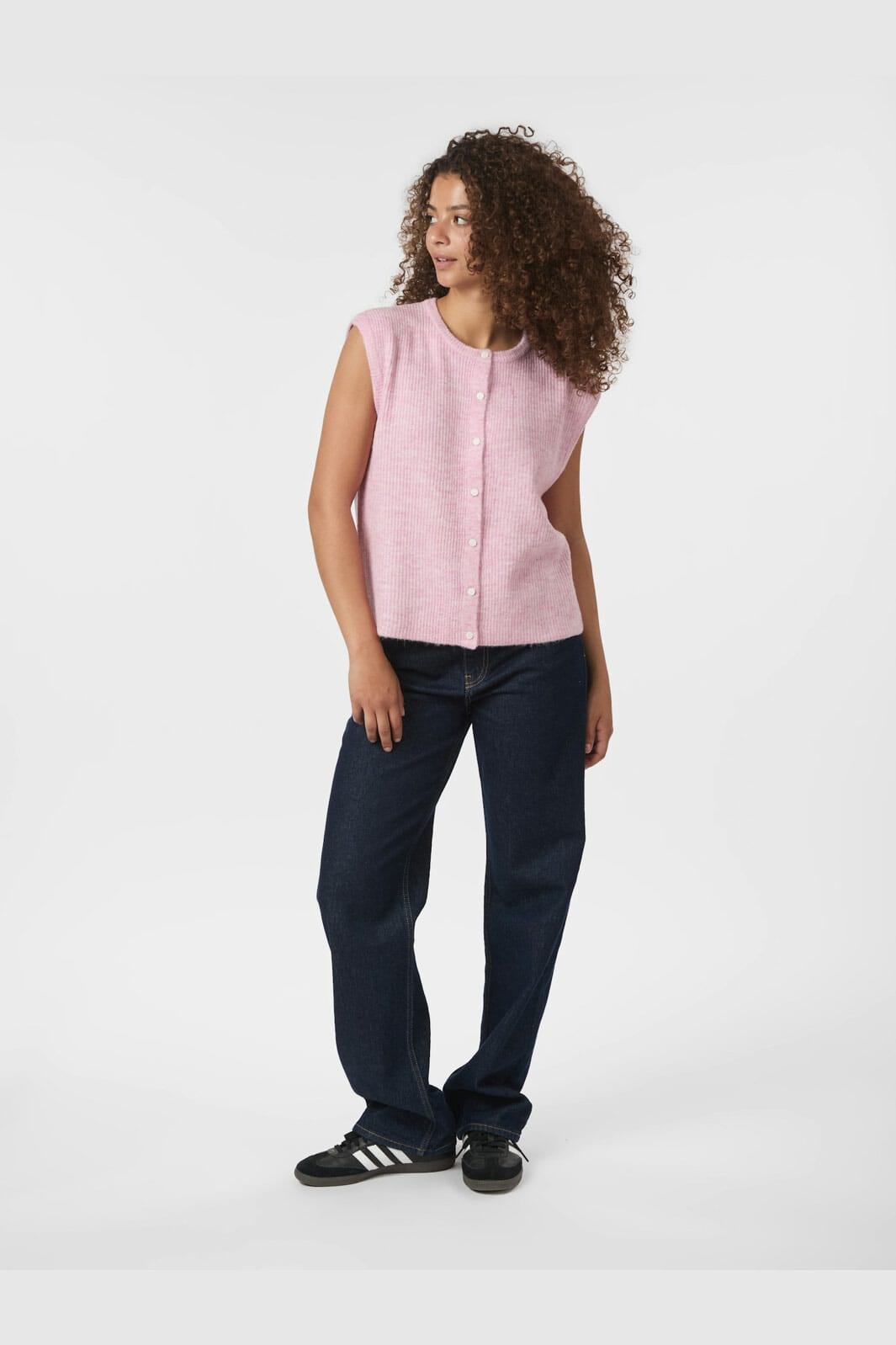 Neo Noir - Everest Knit Vest 164870 - 754 - Light Pink