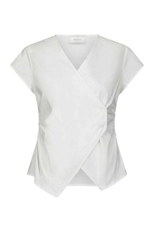 Neo Noir - Fidi Poplin Top 168088 - 120 - White