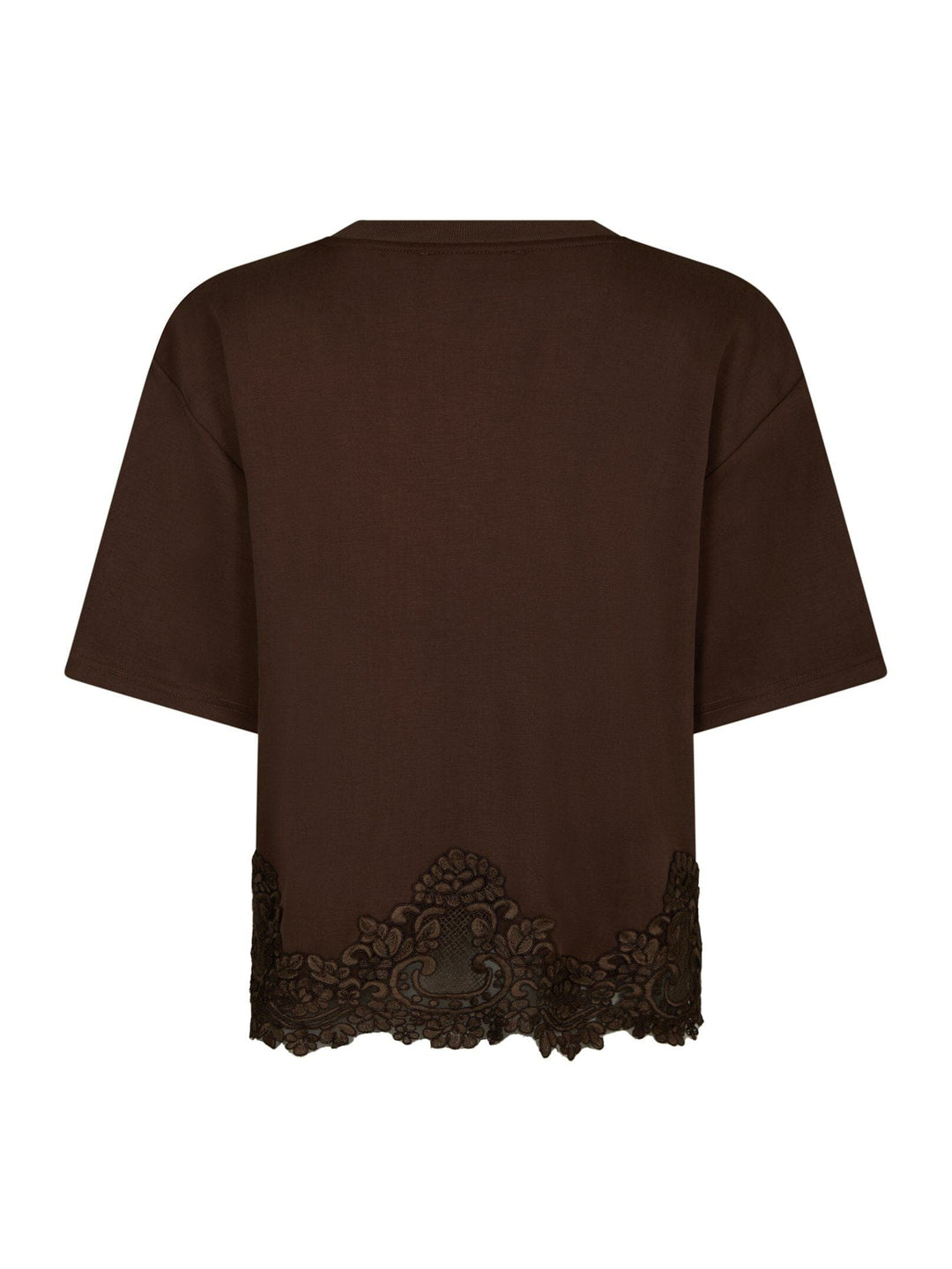 Neo Noir - Iria Lace Tee 170063 - 210 - Brown T-shirts 