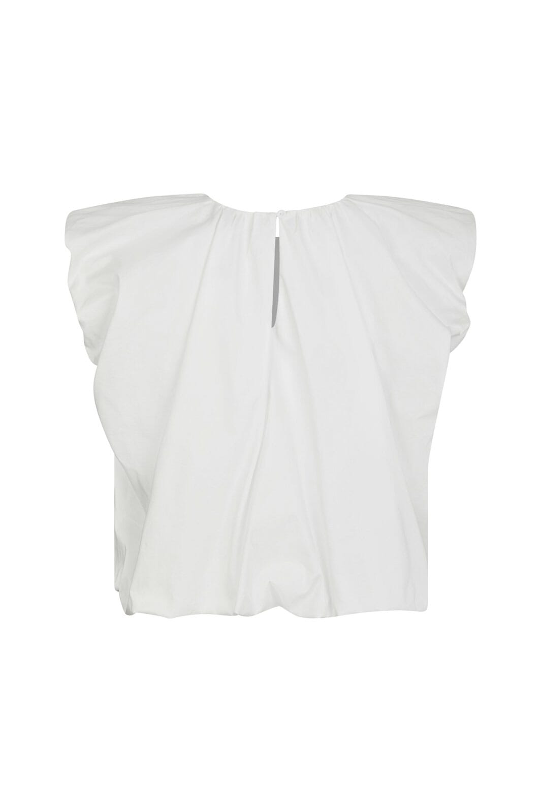 Neo Noir - Ivania Poplin Top 165507 - 120 - White