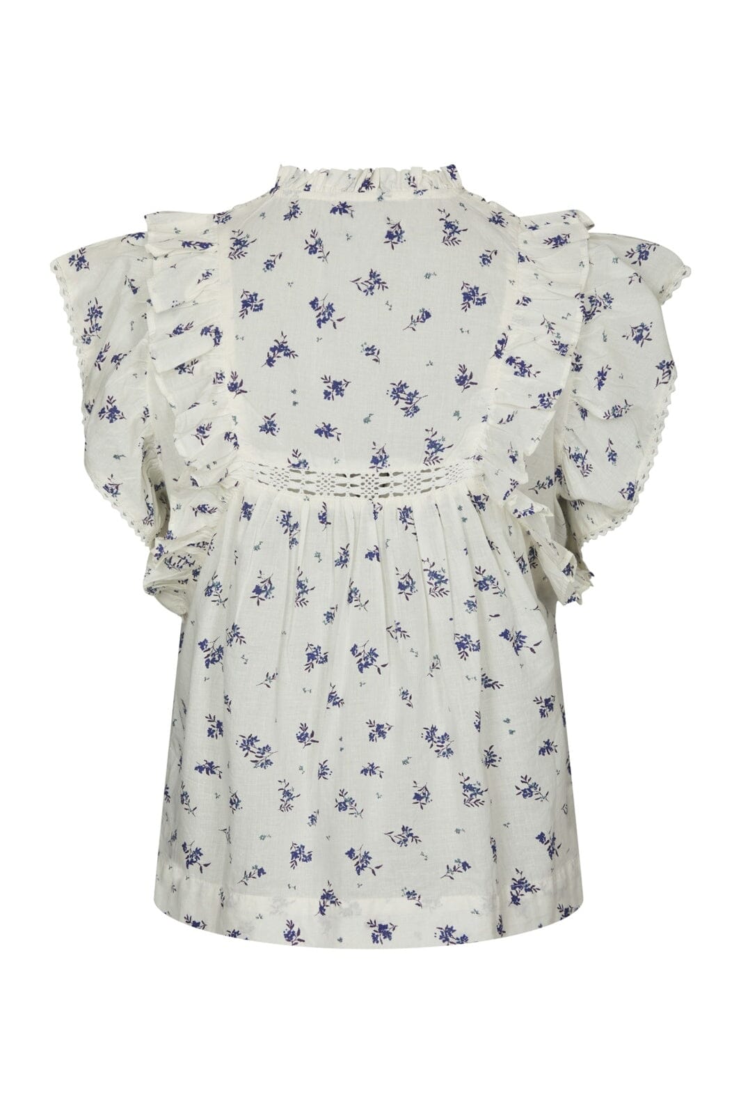 Neo Noir - Jayla Small Blossom Top 165648 - 252 - White Blue