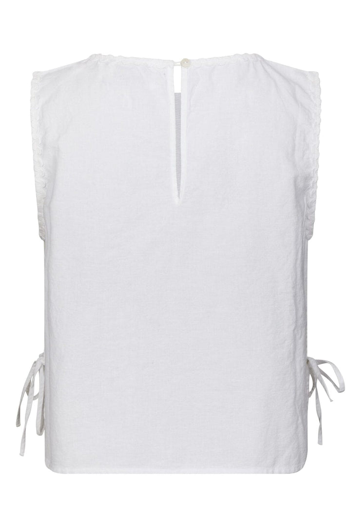 Neo Noir - Kaelin Embroidery Top 169113 - 120 - White