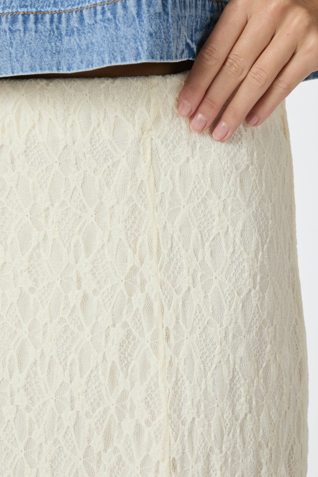 Neo Noir - Mariya Lace Skirt 165926 - 121 - Off White