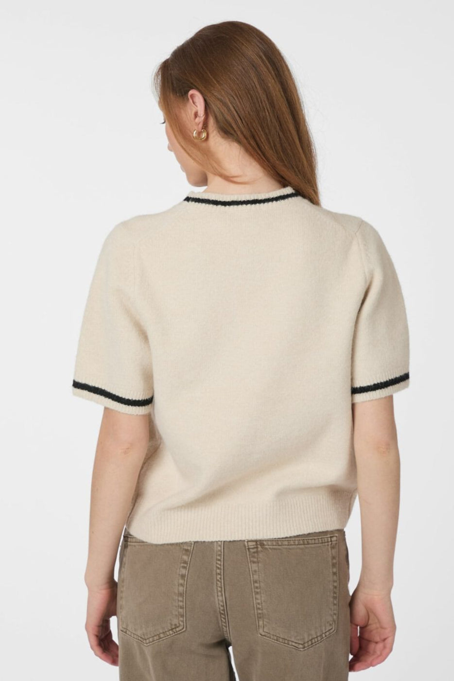 Neo Noir - Mawina Knit Tee 166424 - 124 - Ivory
