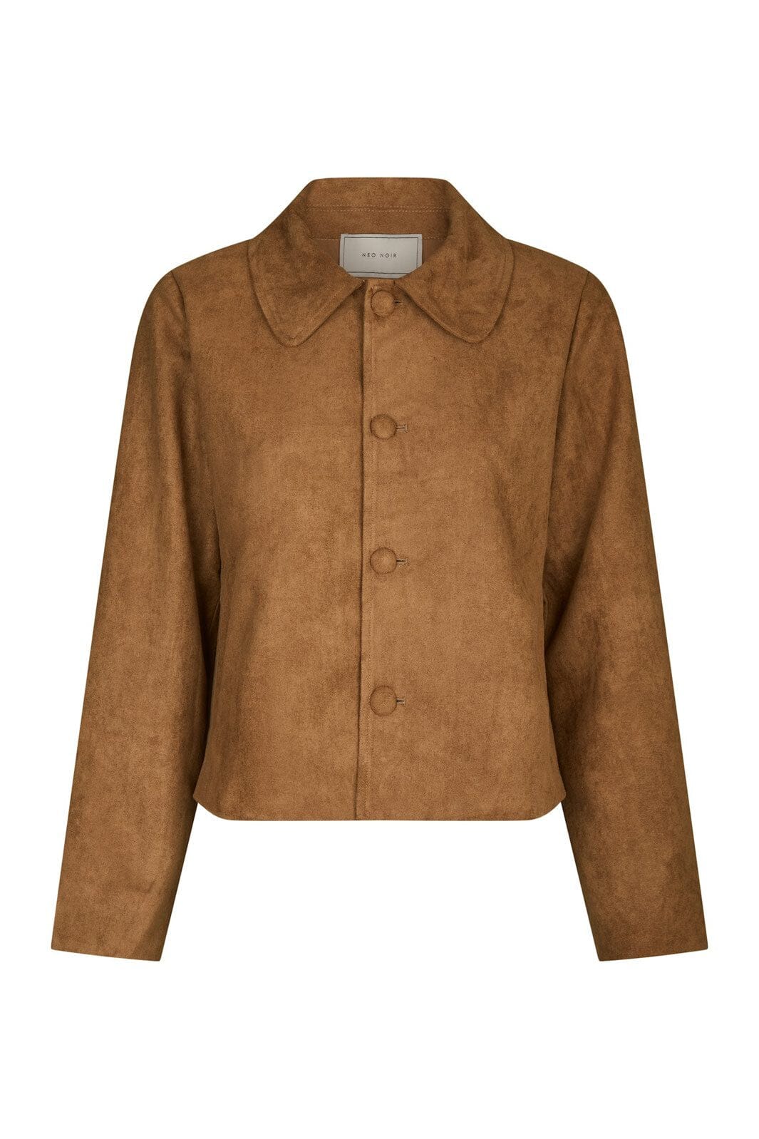 Neo Noir - Nilo Faux Suede Jacket 165954 - 604 - Cognac