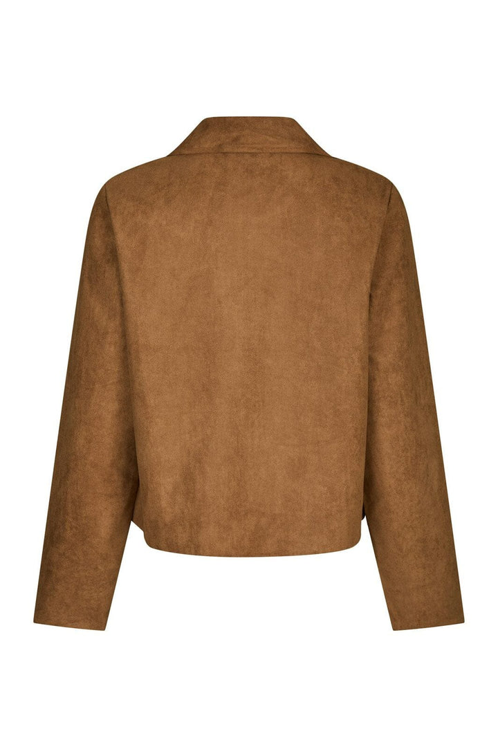 Neo Noir - Nilo Faux Suede Jacket 165954 - 604 - Cognac