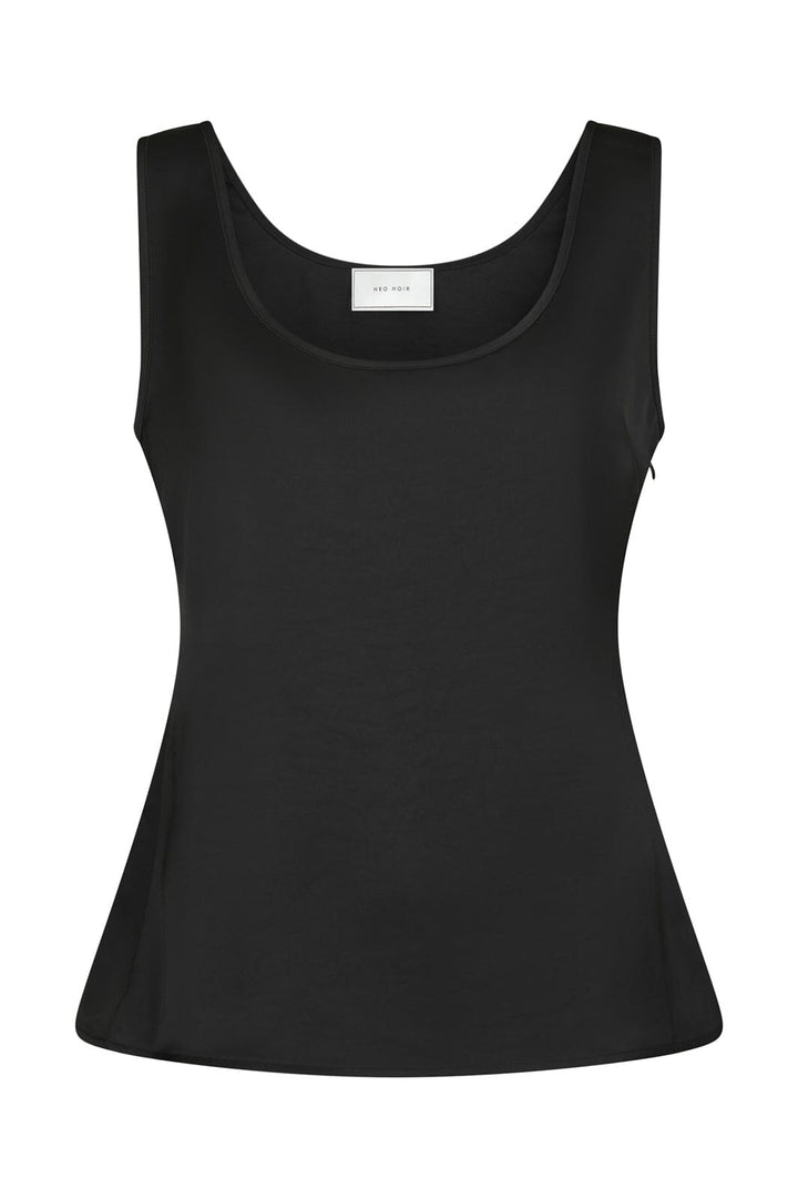 Neo Noir - Renna Heavy Sateen Top 171458 - 100 - Black