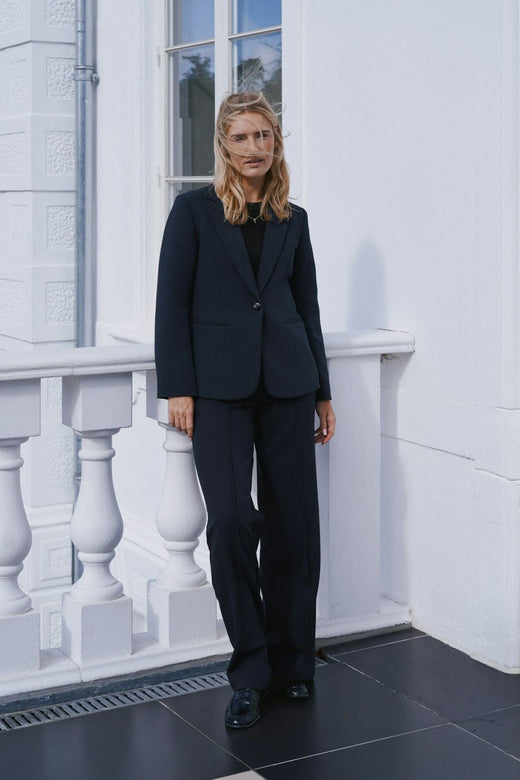 Neo Noir - Sury Suit Pants 165815 - 702 - Dark Navy Bukser 