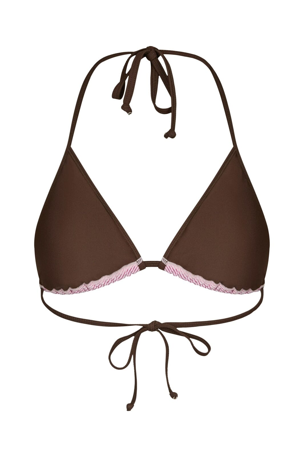 Neo Noir - Taia Stripe Contrast Bikini Top 170448 - 754 - Light Pink