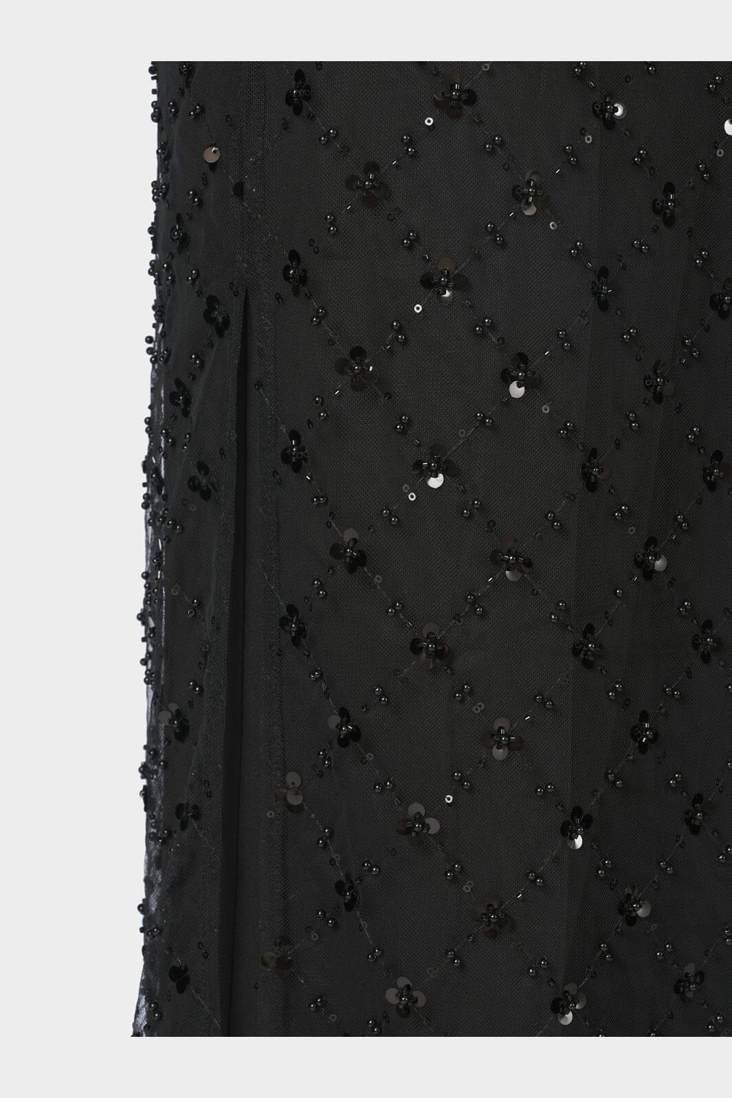 Neo Noir - Vianey Mesh Deco Skirt 171049 - 100 - Black
