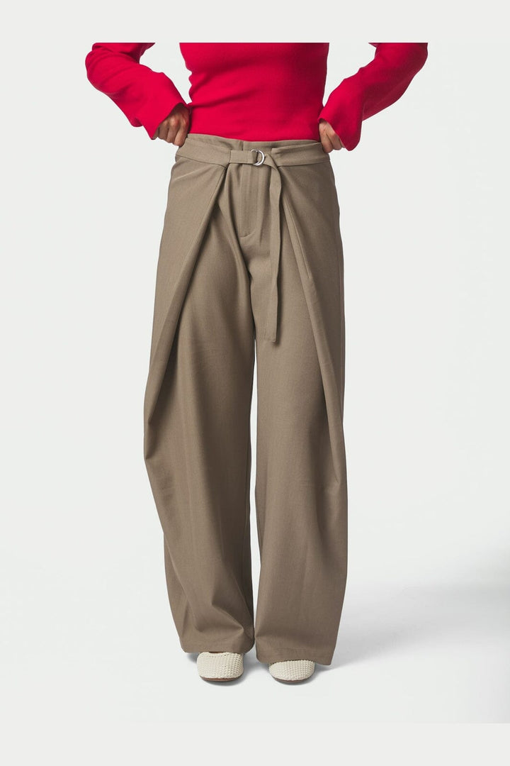 Neo Noir - Zanya Structure Pants 168319 - 214 - Taupe