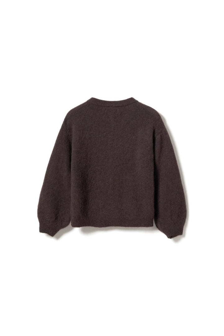 Noella - Kae Knit Cardigan 12940084 - 674 - Chocolate