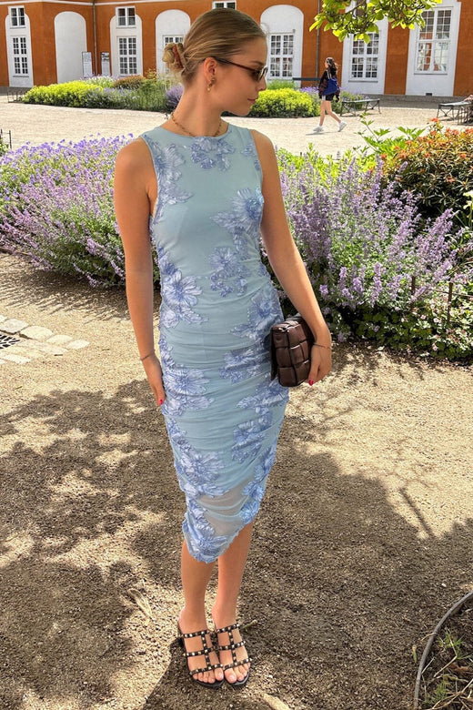 Noella - Lavinia Dress 13500001 - 1418 - Ocean Spray Kjoler 