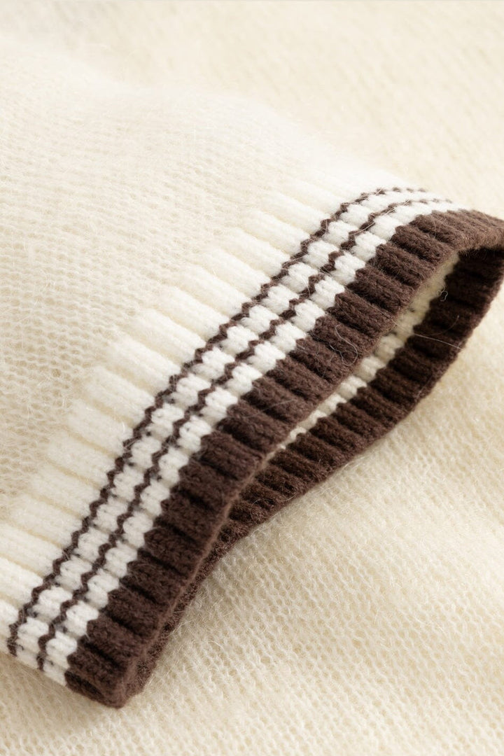 Noella - N-Marthy Knit 16400001 - 1502 - Ivory Brown