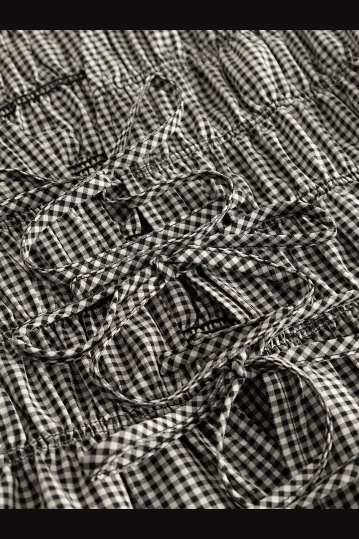 Noella - N-Marty Blouse 15840001 - 1462 - Darlyn Black Check