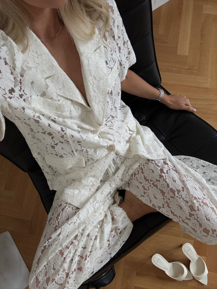 Noella - N-Murna Pants 15090005 - 974 - Ivory Bukser 
