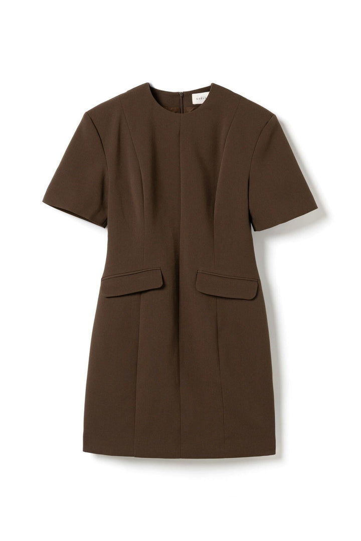 Noella - N-Myriam Dress 16750003 - 674 - Chocolate Kjoler 