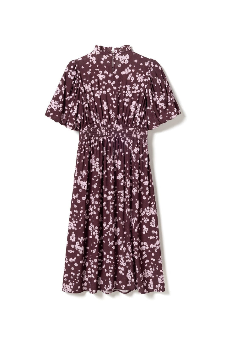 Noella - N-Ruth Dress 15130002 - 1433 - Deja Burgundy Print