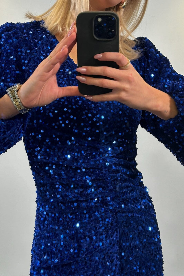 Noella - Teagan Lg. Dress - 535 Royal Blue