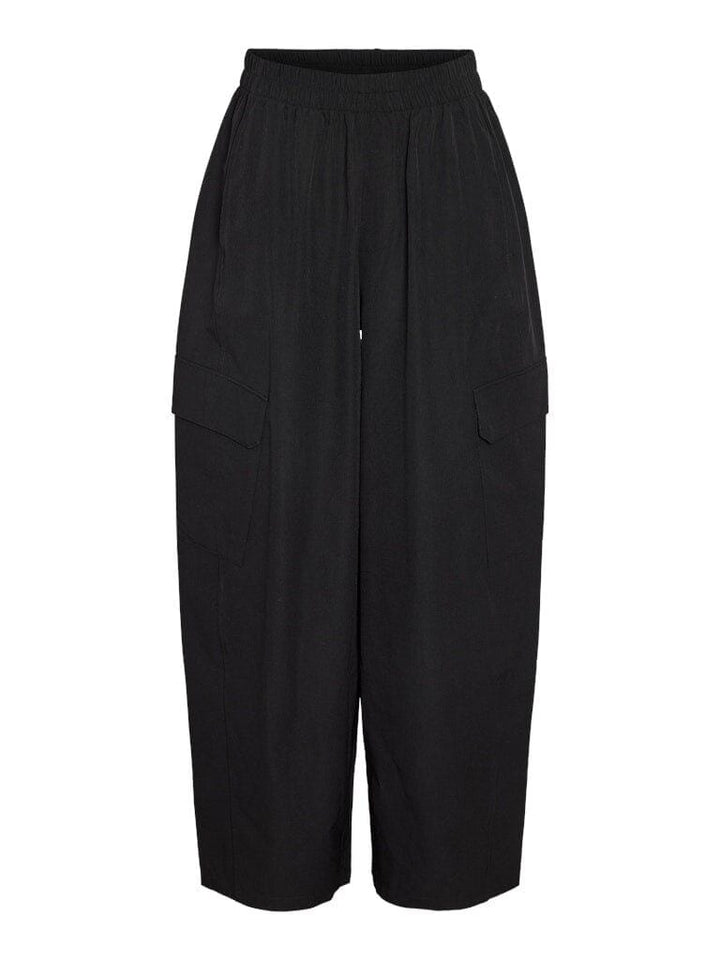 Noisy May - Nmkirby Barrel Pants - 5049488 Black Bukser 