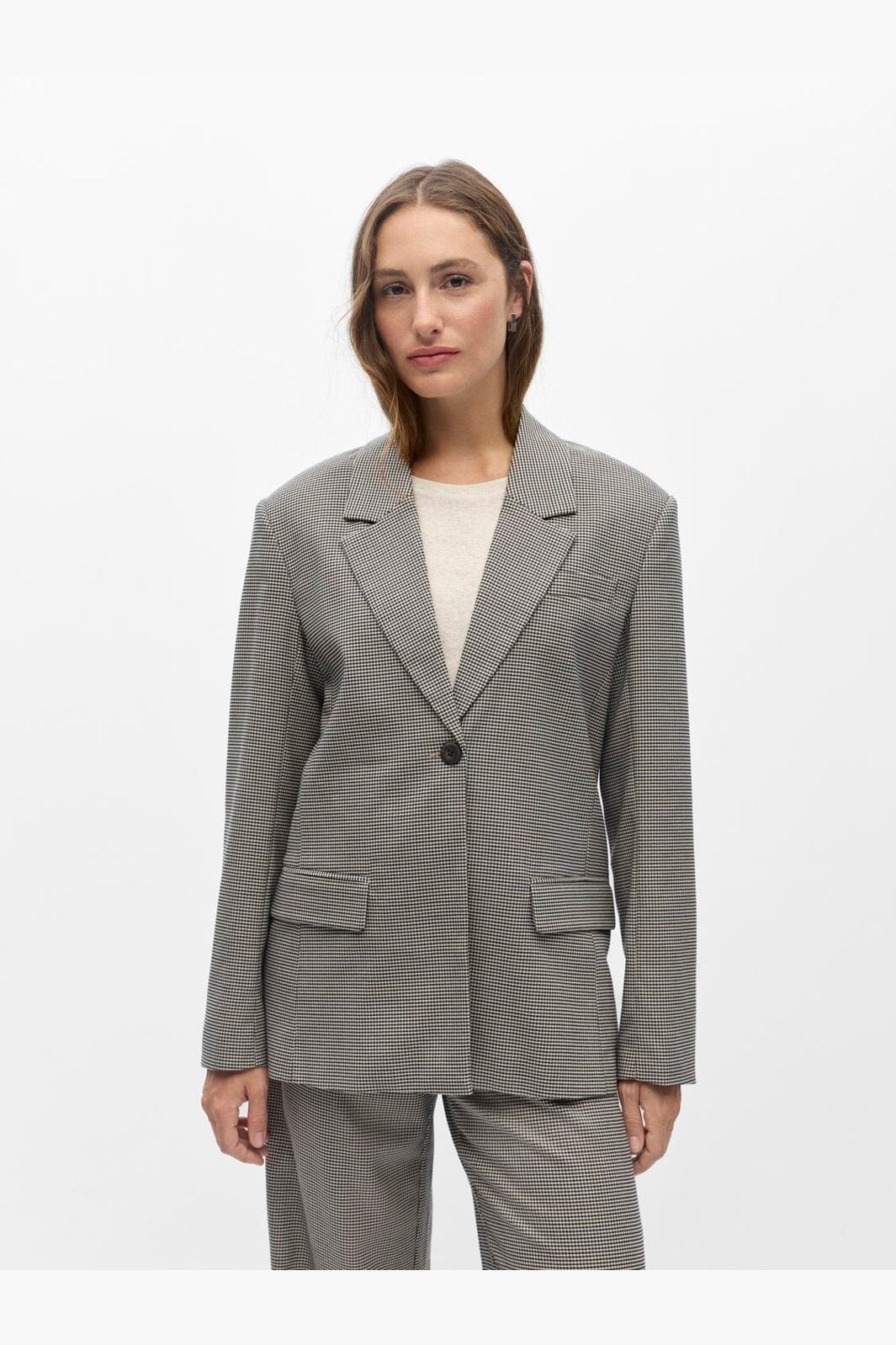 Object - Objlisa Lo Blazer - 5123539 Sky Captain Brown/Sand Tooth
