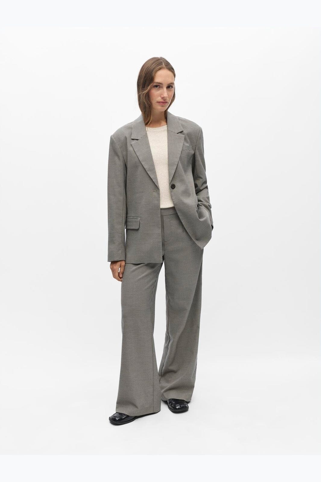 Object - Objlisa Lo Blazer - 5123539 Sky Captain Brown/Sand Tooth