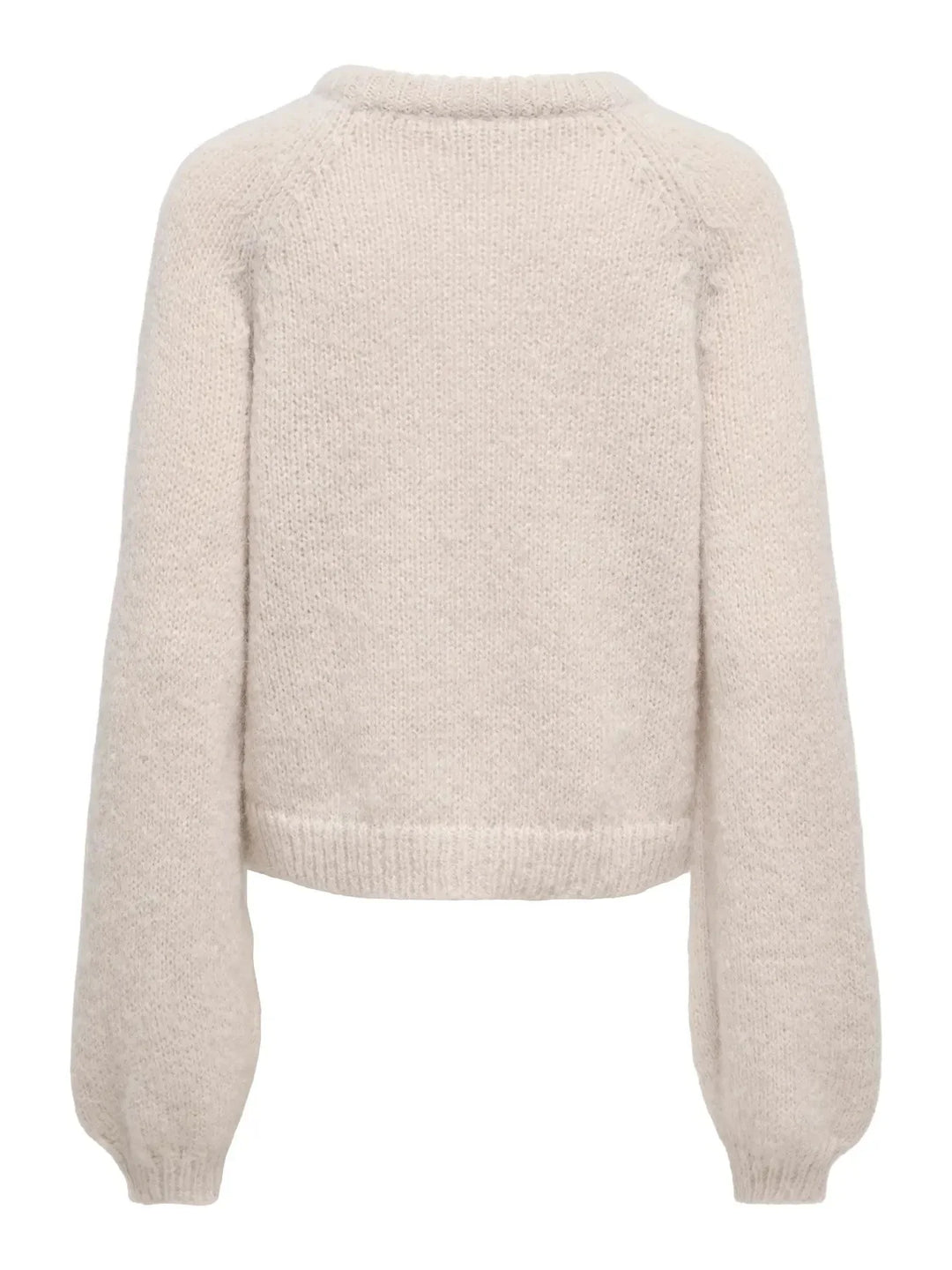 Only - Onlalyssa Ls Raglan Cardigan Nca Knt - 5074458 Pumice Stone Fmop Button Cardigans 