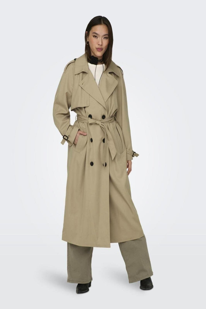 Only - Onlchloe Trenchcoat Double B. Otw - 3781745 Tannin Jakker 