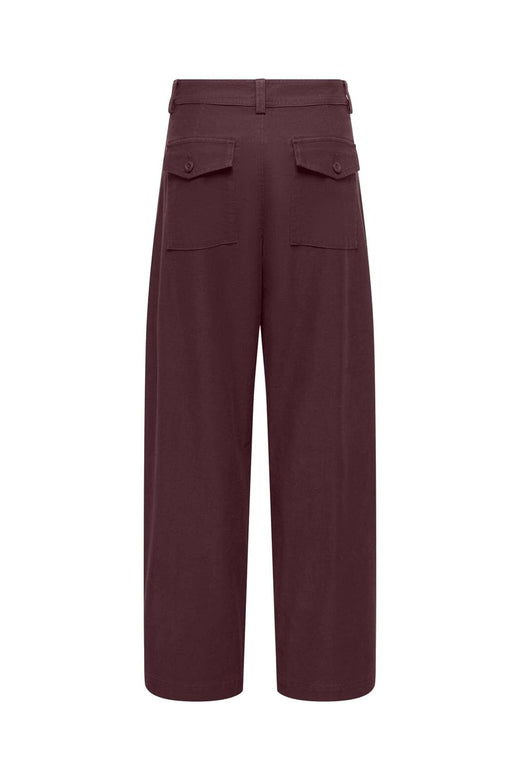 Only - Onlclair Barrel Pant - 5199418 Fudge