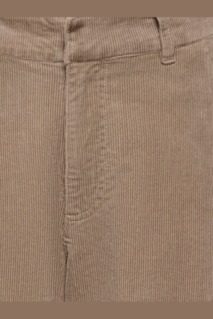 Only - Onlclair-Flora Cord Barrel Pant - 5103575 Taupe Gray