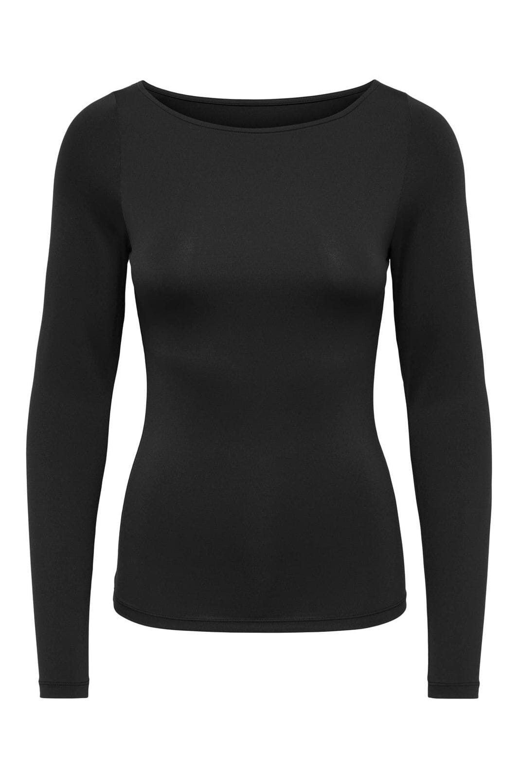 Only - Onlea L/S Boatneck Top - 5162505 Black