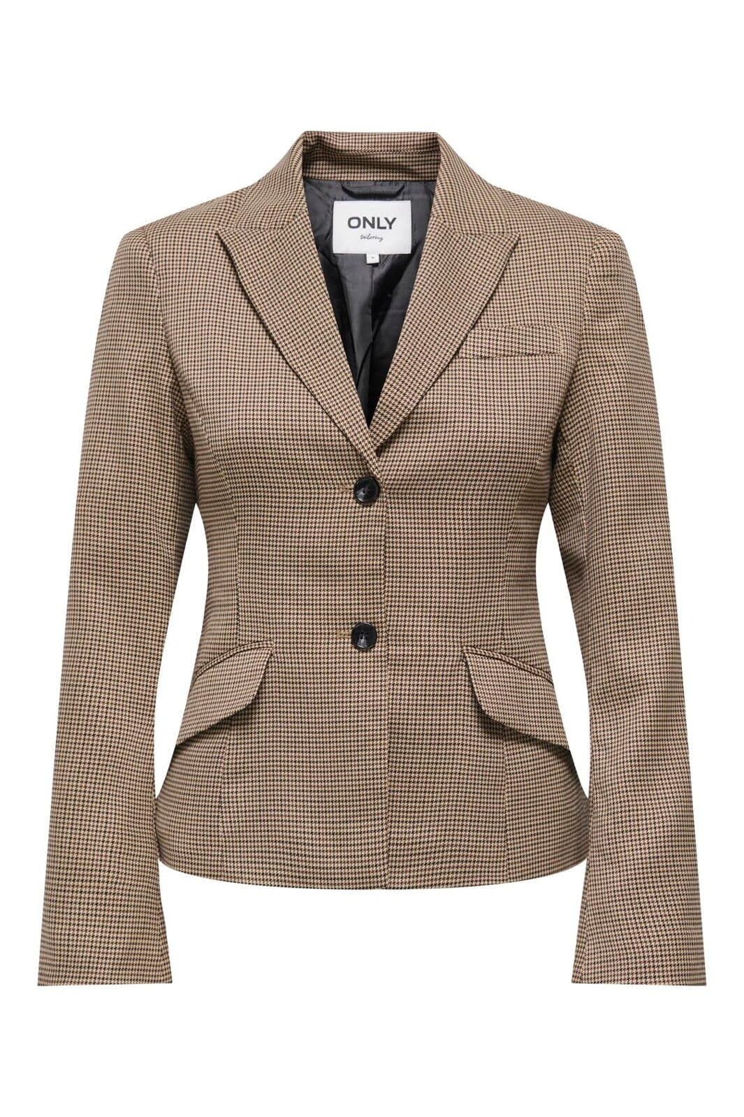Only - Onlhollis L/S Fit Check Blazer Tlr - 5066073 Amphora Slate Black & Black