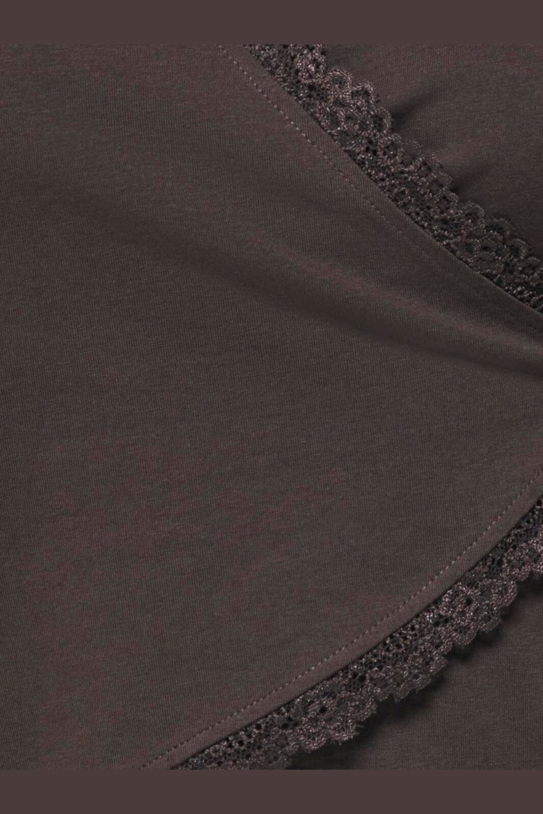 Only - Onlkiss Calm L/S Wrap Cardigan - 5152118 Chocolate Torte