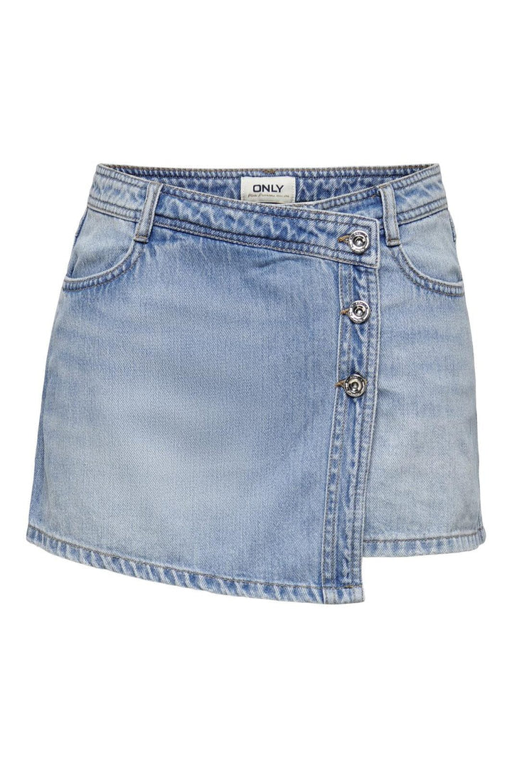 Only - Onllesly Reg Lb Skort - 3876358 Light Blue Denim