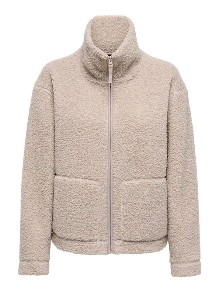 Only - Onlmegan Teddy Jacket - 4959577 Satellite Fleece jakker 