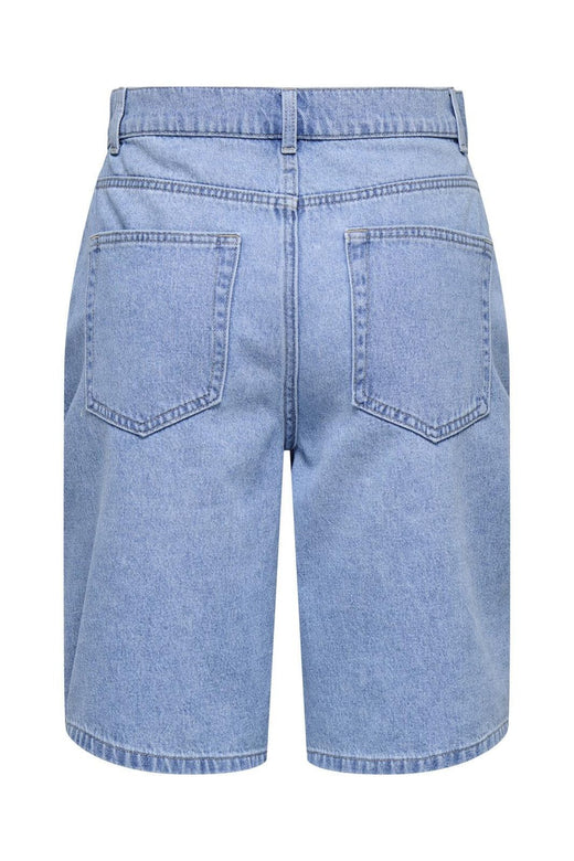 Only - Onlmerla Long Shorts Akm Moch - 4797726 Light Blue Denim