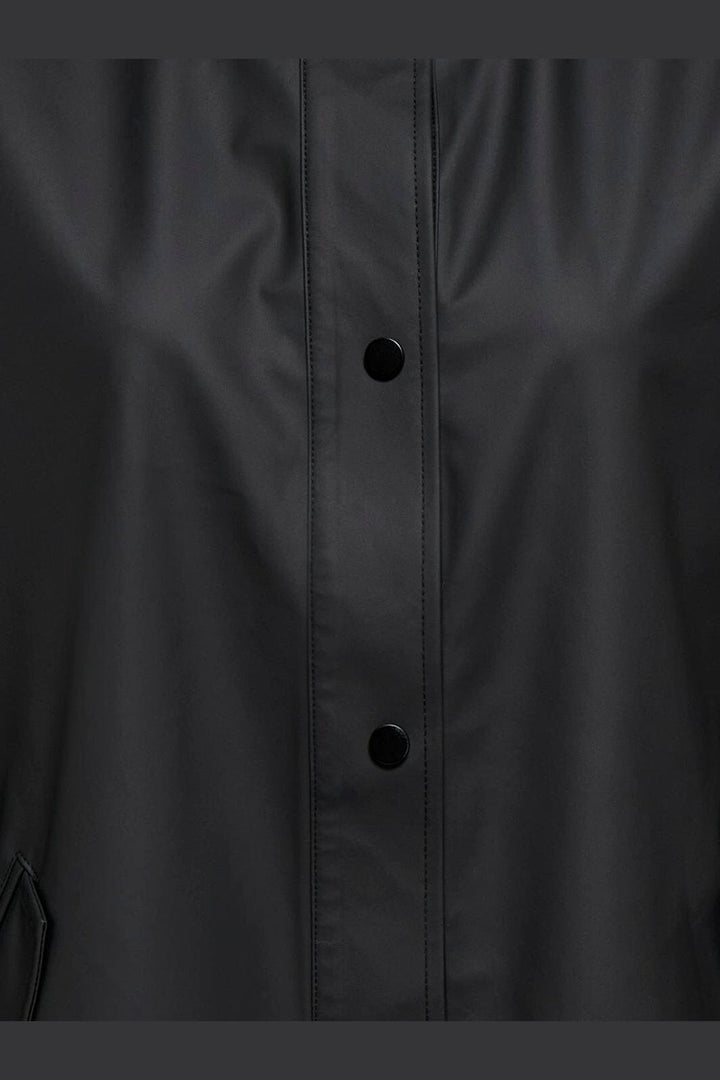Only - Onlnewmarie Short Rainjacket - 5111583 Black Leo