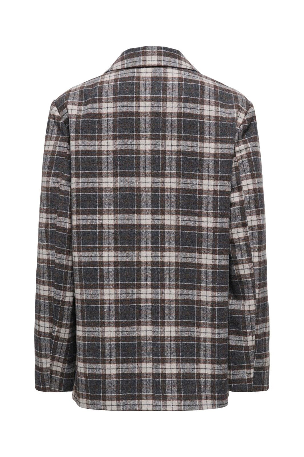 Only - Onlnoelia-Chelsea L/S Check Blazer Tlr - 5113540 Black White