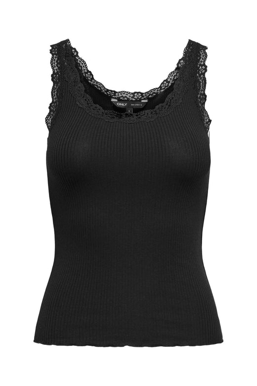 Only - Onlsara Sharai Lace Tank Top 15345994 - 4734756 - Black