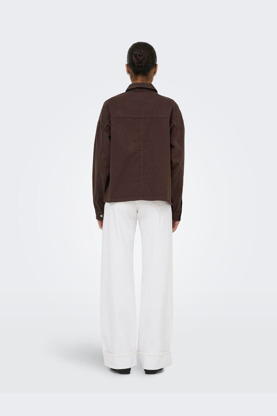 Only - Onlsierra Twill Jacket - 5048520 Chicory Coffee
