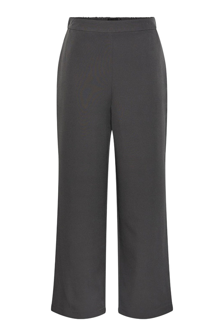 Pieces - Pcbossy Wide Plain Pant - 4266208 Magnet