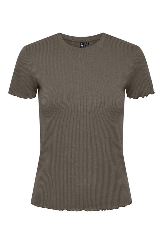 Pieces - Pcnicca Ss O-Neck Top - 4622456 Morel