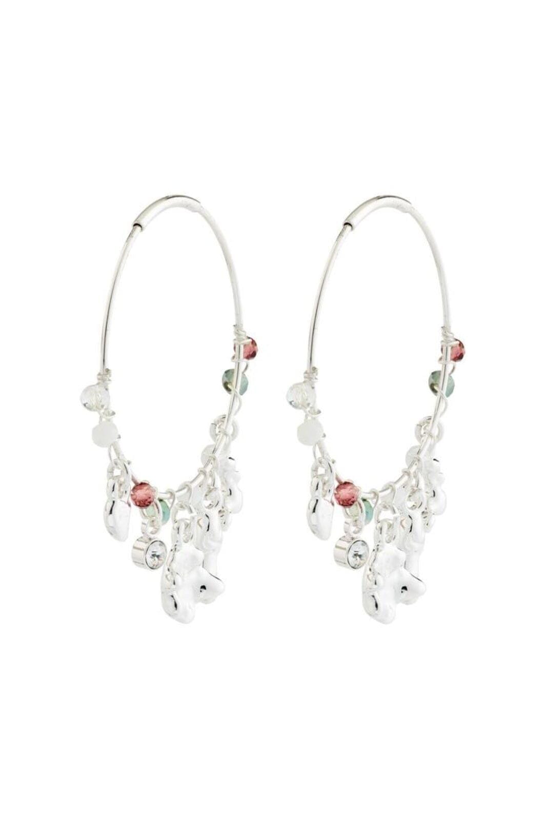 Pilgrim - Tovin Earrings Silver-plated 262626833 - Silver Plated