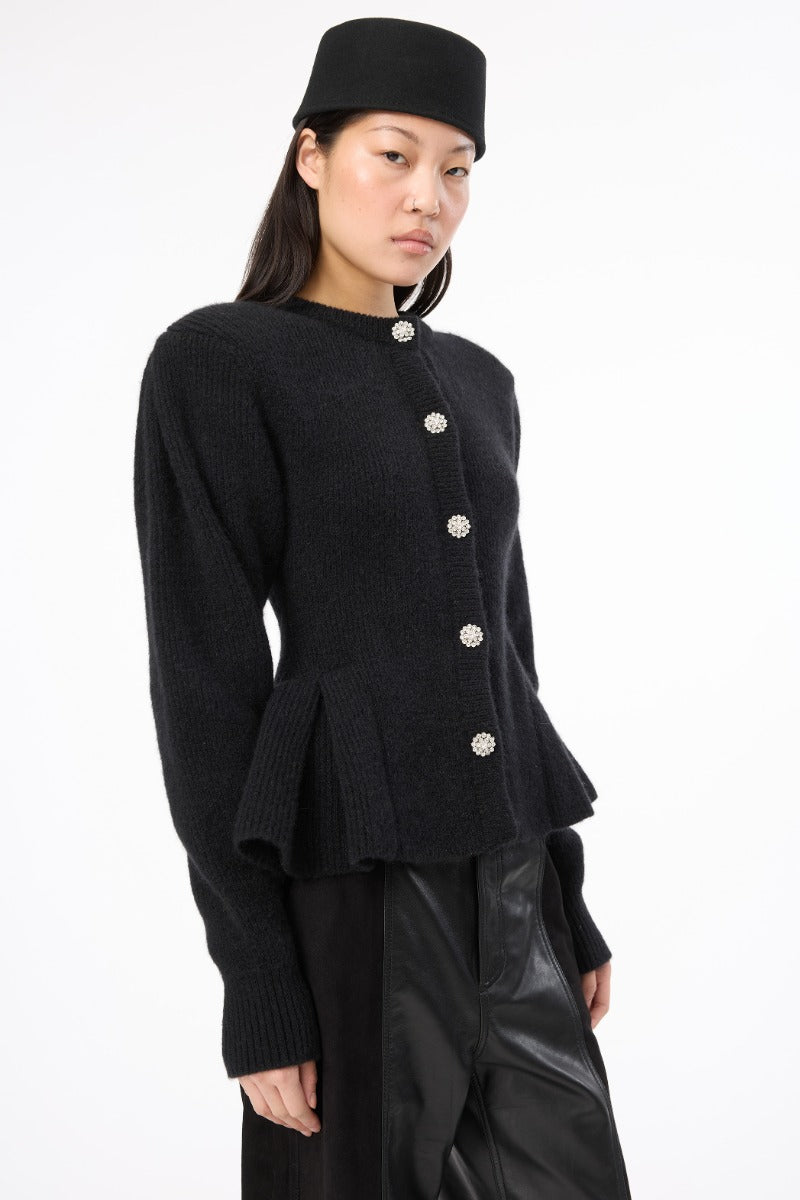Rotate - Knit Bijoux Cardigan 116903100 - 100 Black