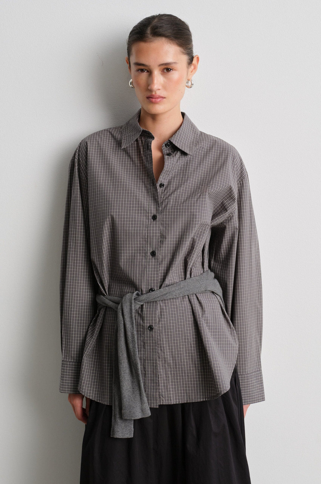 Second Female - Sorin Shirt 61932 - 4065 Asphalt 