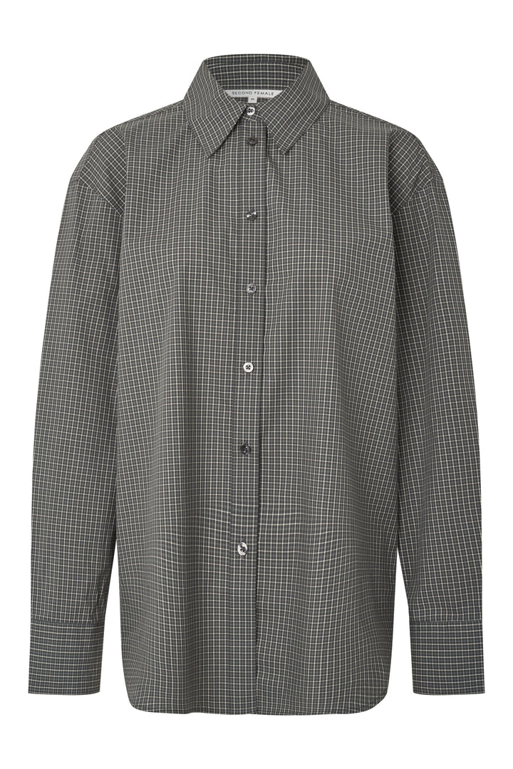 Second Female - Sorin Shirt 61932 - 4065 Asphalt 