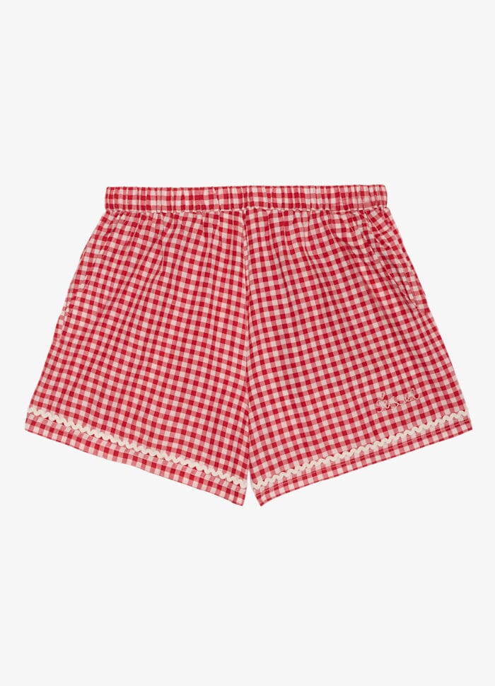 Sissel Edelbo - Bobbie Shorts SE 1803 - Red Checks Shorts 