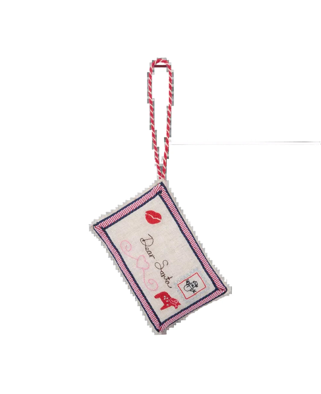Sissel Edelbo - Christmas Letter Ornament SE 1475 - Santa