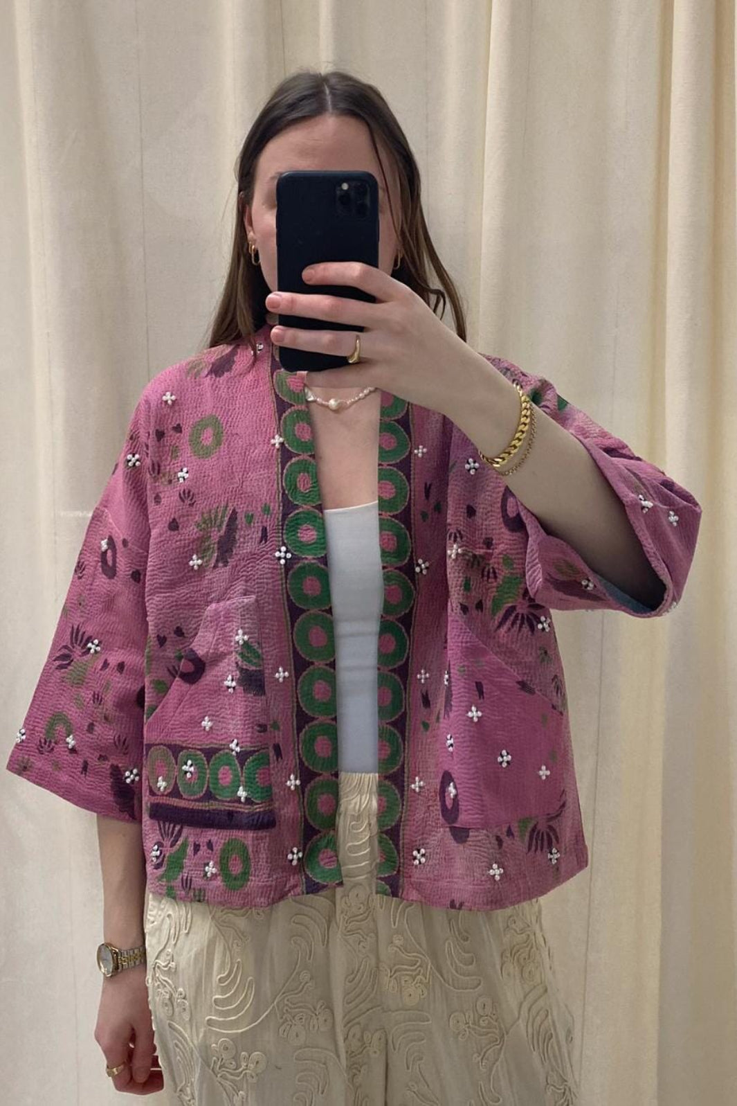 Sissel Edelbo - Tyler Sequins Jacket SE 1058-11 - Pearl No. 36