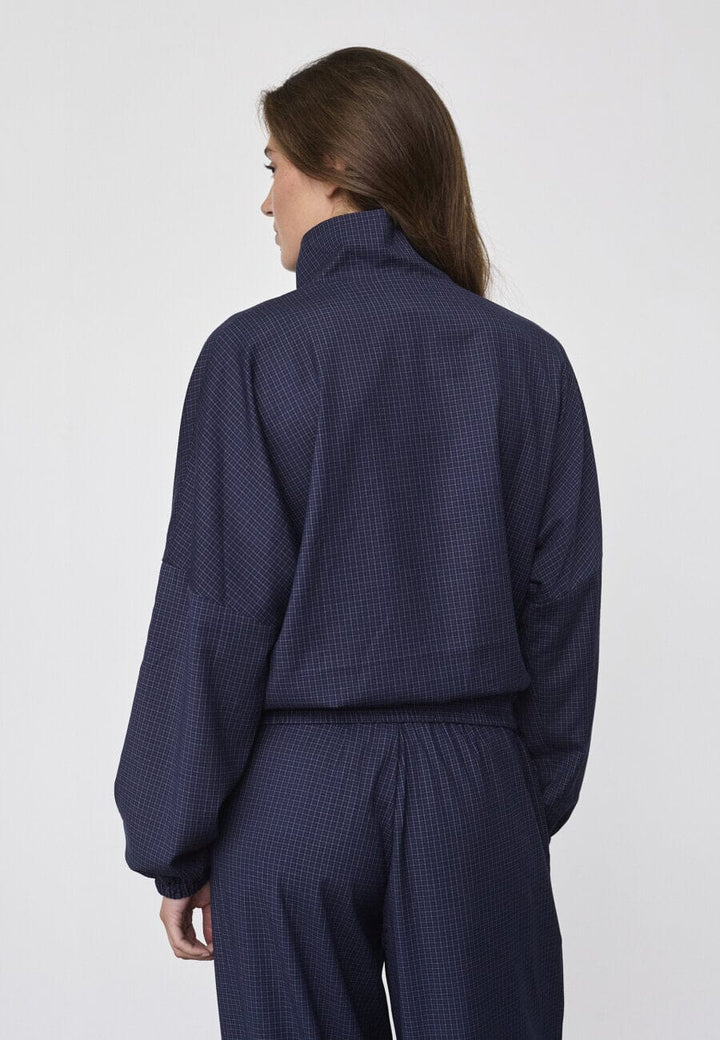 Sisters Point - Gela-Ja 20525 - 441 - Navy Check Jakker 